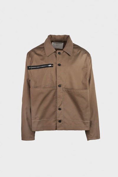 Camiel Fortgens Worker Jacket | Brown | Canoe Club Camiel Fortgens Worker Jacket | Brown | Canoe Club