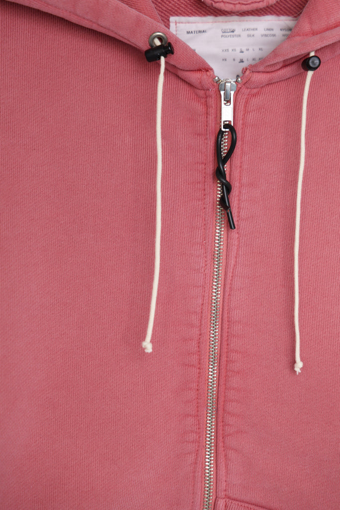 Camiel Fortgens - Zip Hoodie - Coral Old Dye - Canoe Club