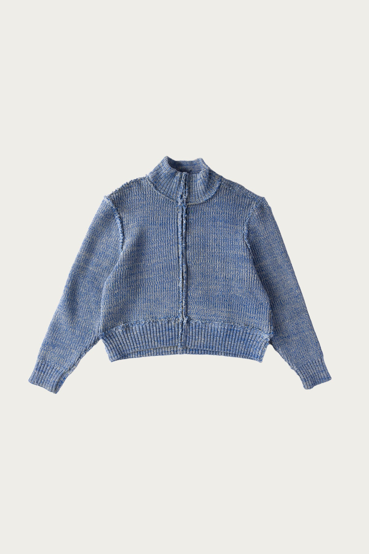 Camiel Fortgens - Zip Up Knit - Blue/Yellow - Canoe Club