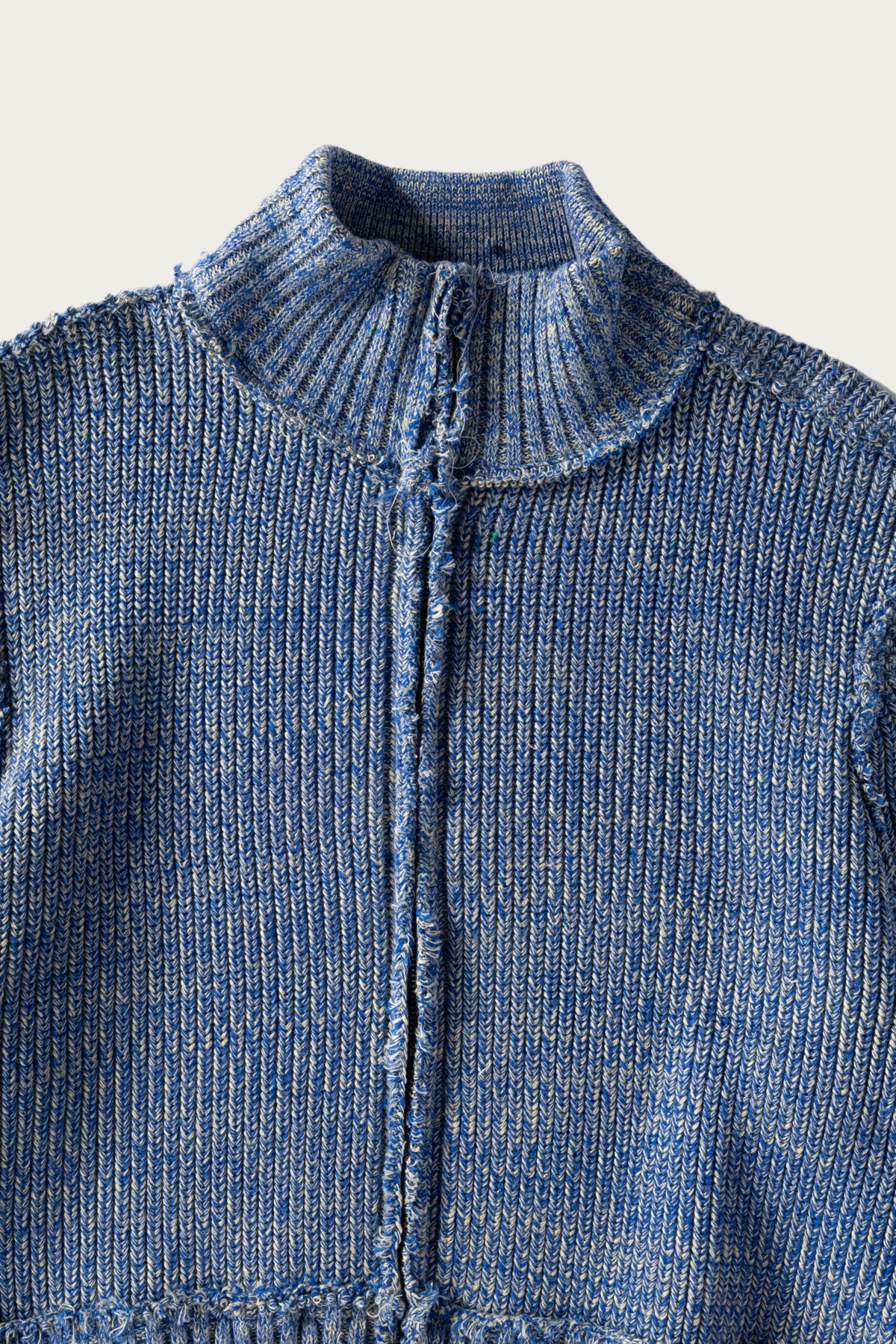 Camiel Fortgens - Zip Up Knit - Blue/Yellow - Canoe Club