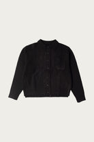 Camiel Fortgens - Hairy Cardigan - Black Alpaca Wool - Canoe Club