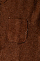 Camiel Fortgens - Hairy Cardigan - Brown Mohair Wool - Canoe Club
