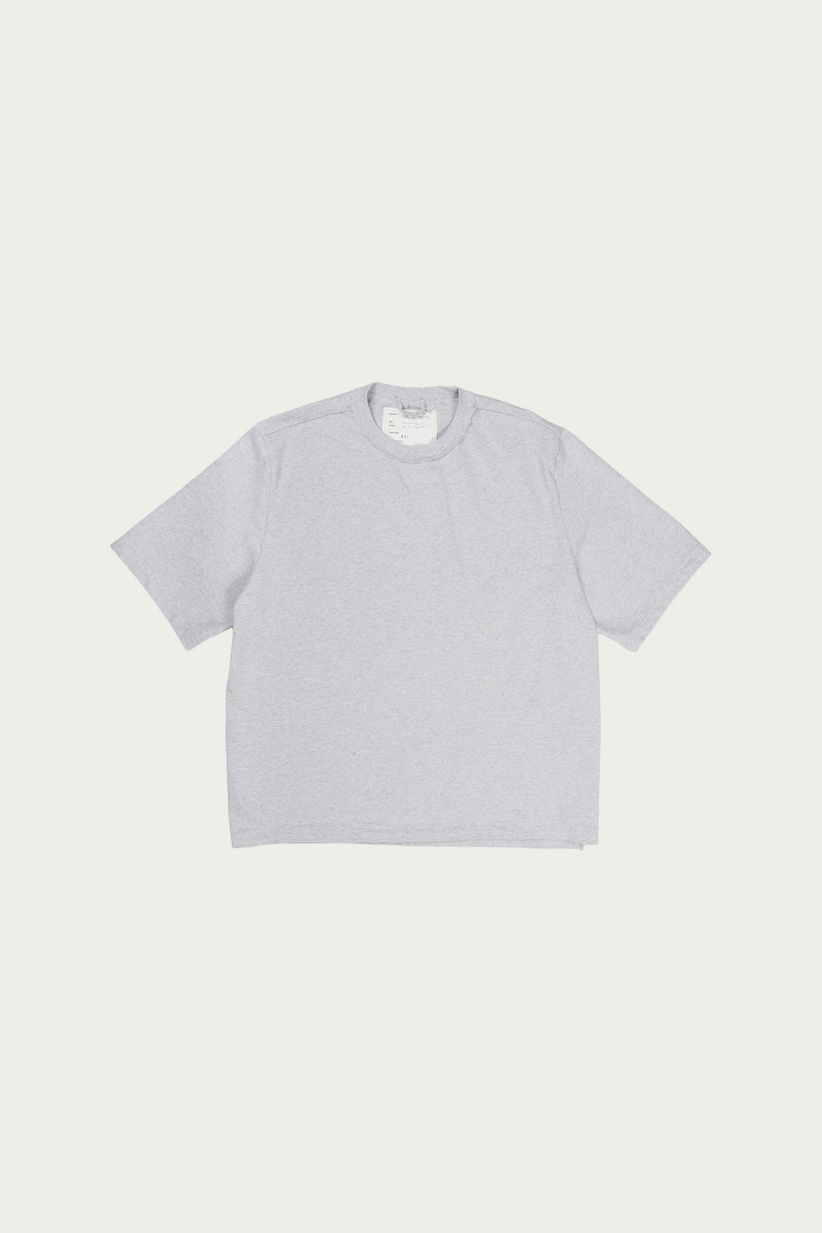 Camiel Fortgens Big Tee | Grey Melange Heavy Jersey | Canoe Club