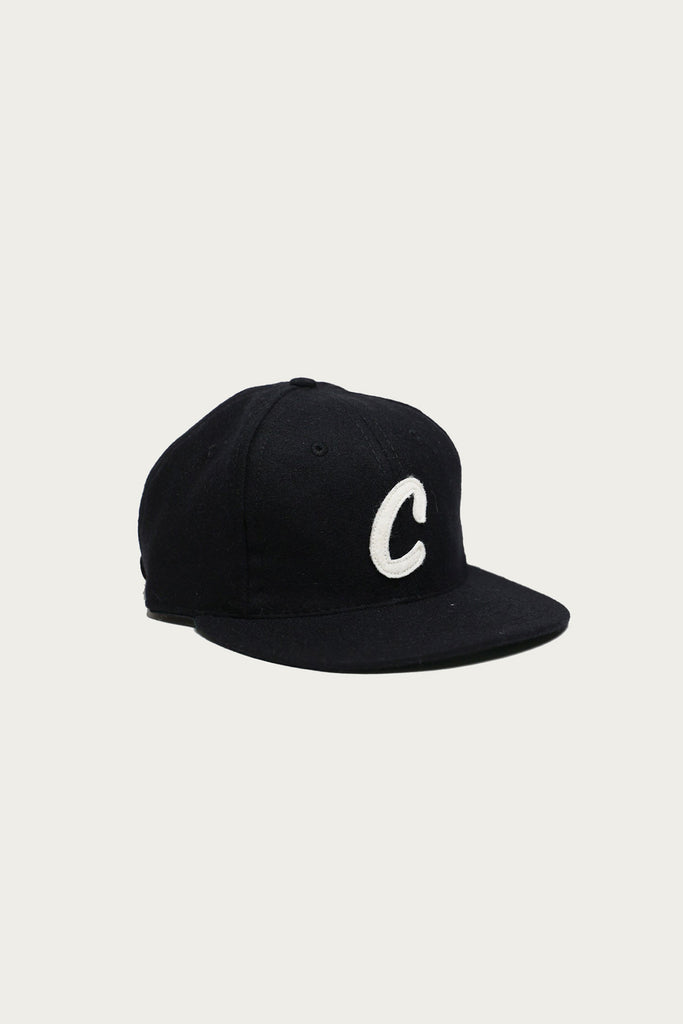 Canoe Club Collaborations - Canoe Club x Ebbets Field Ball Cap - Black - Canoe Club