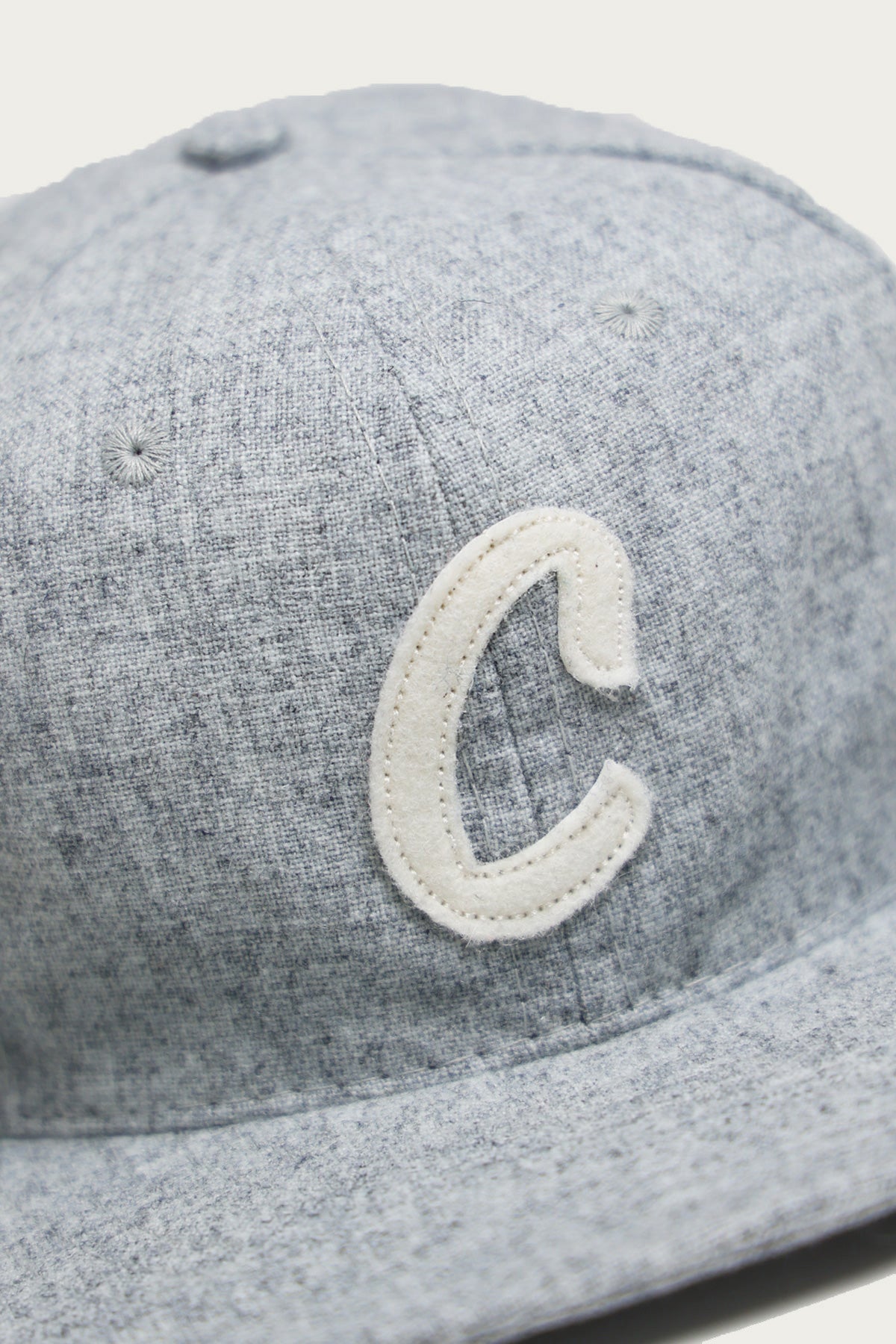 Canoe Club Collaborations - Canoe Club x Ebbets Field Ball Cap - Heather Grey - Canoe Club