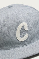 Canoe Club Collaborations - Canoe Club x Ebbets Field Ball Cap - Heather Grey - Canoe Club