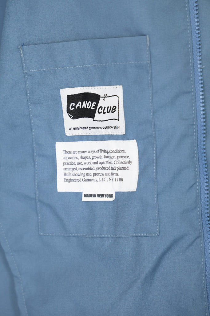 Canoe Club Collaborations - EG x CC Canoe Light Parka - Sky - Canoe Club