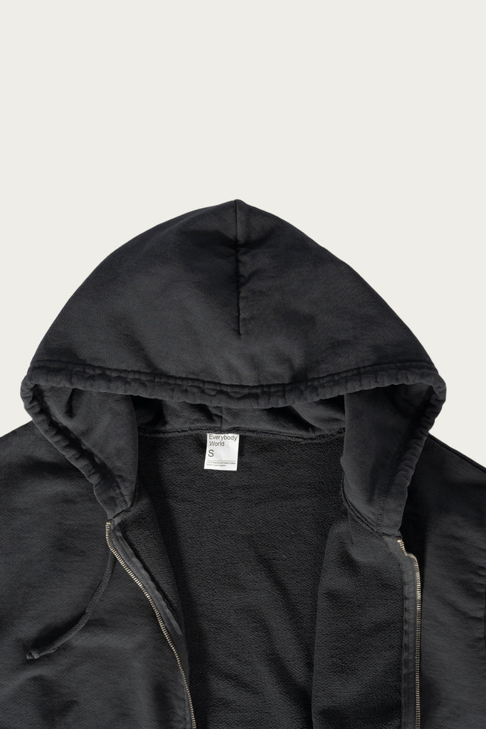 Canoe Club Collaborations - Logo Zip Hoodie - Graphite - Canoe Club