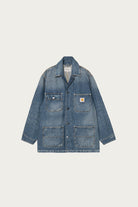 Carhartt Work In Progress - Aden Chore Coat - Blue Grind Wash - Canoe Club