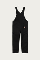 Carhartt Work In Progress - Bib Overalls - Black Rinsed - Canoe Club