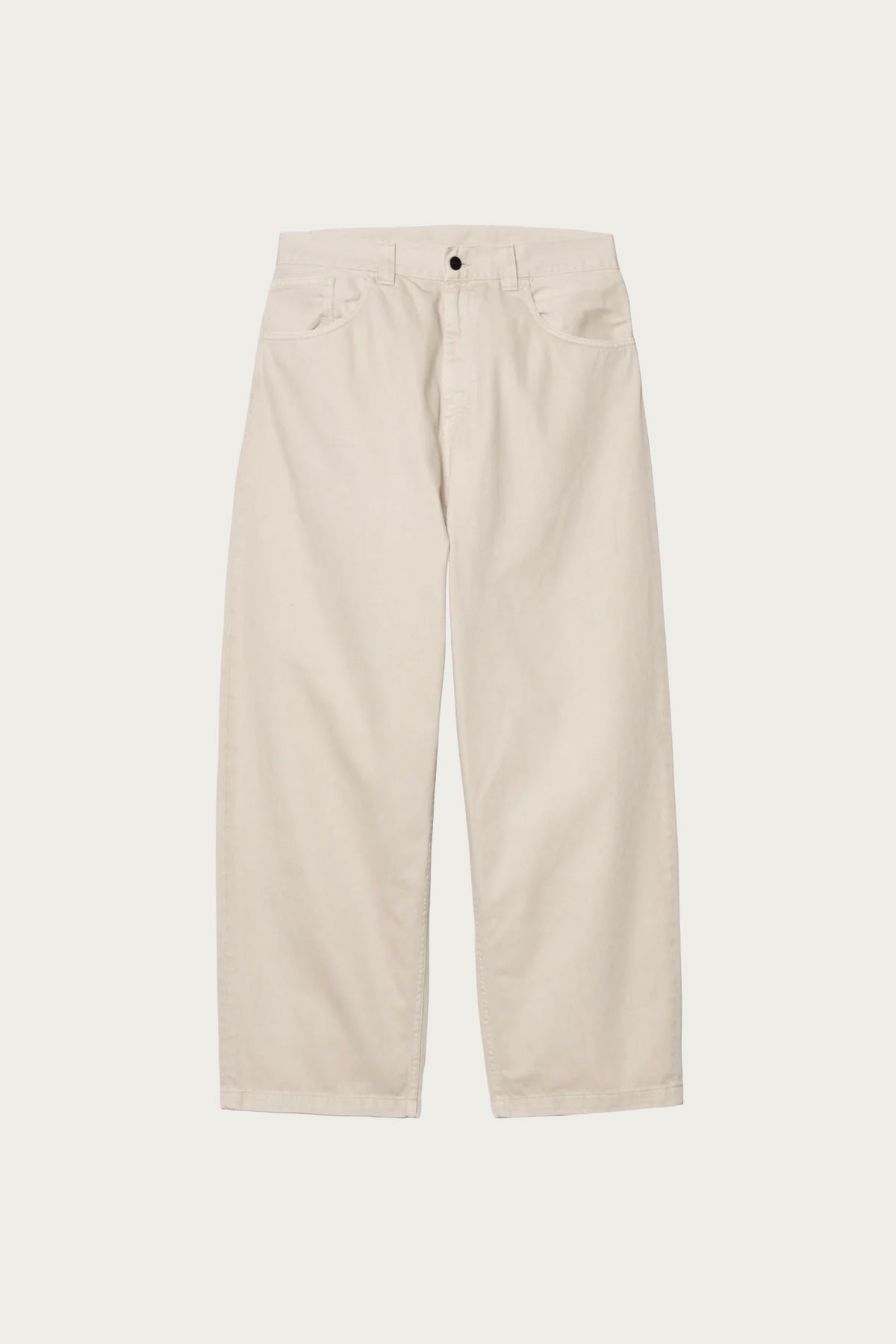 Carhartt Work In Progress - Brandon Pant - Fleur De Sel Stone Dyed - Canoe Club