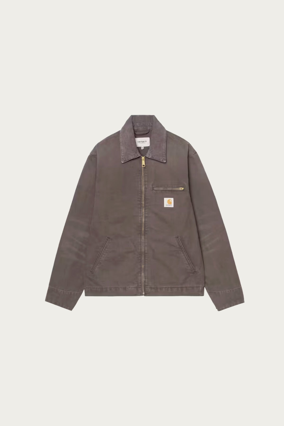 Carhartt Work In Progress - Detroit Jacket - Shale Stone Canvas - Canoe Club