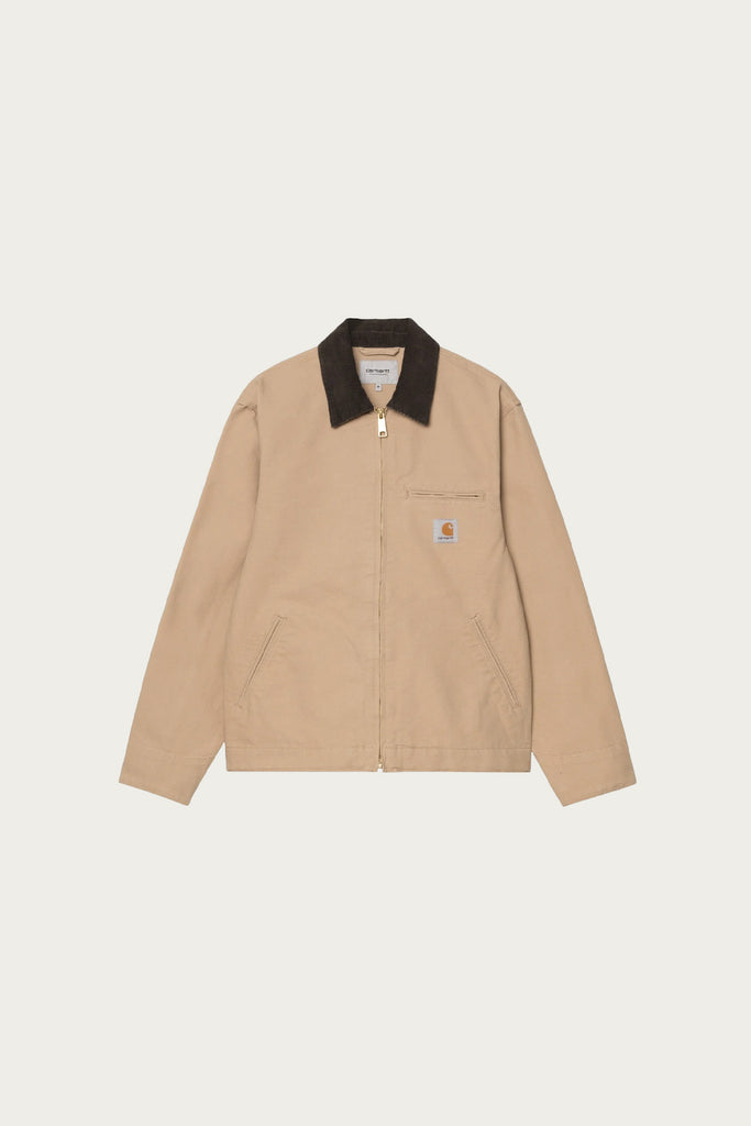 Carhartt Work In Progress - Detroit Jacket - Dusty Hamilton Brown/Tobacco Rinsed - Canoe Club