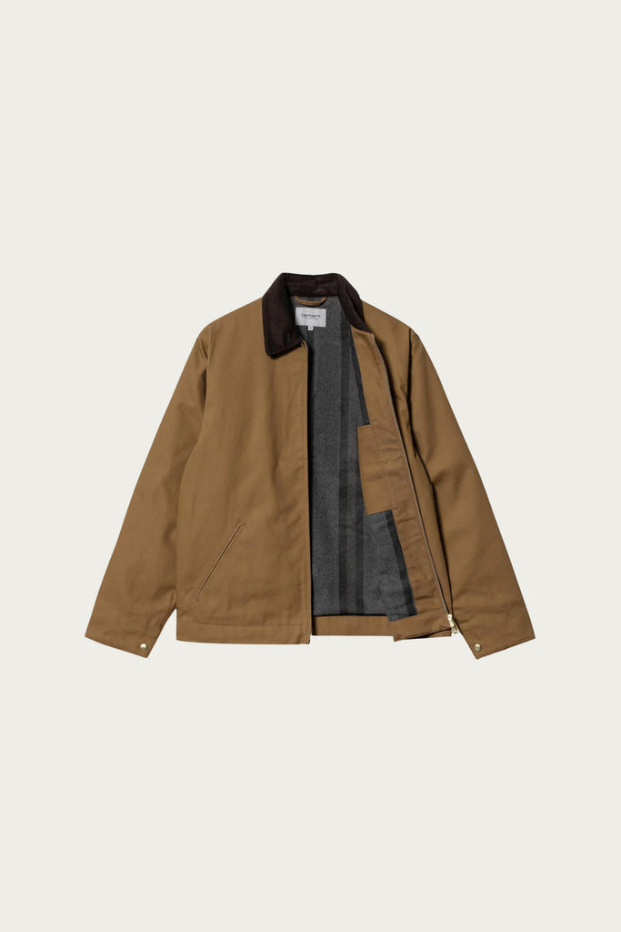 Carhartt Work In Progress - Detroit Jacket - Hamilton Brown/Tobacco Rinsed - Canoe Club