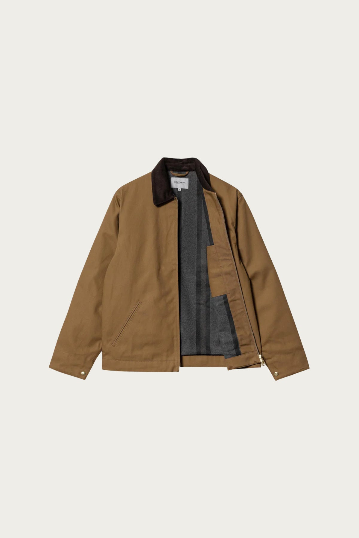ジャケット・アウター carhartt wip DETROIT JACKET Tobacco Carhartt WIP Detroit Jacket (Winter), Tobacco / Black | Official