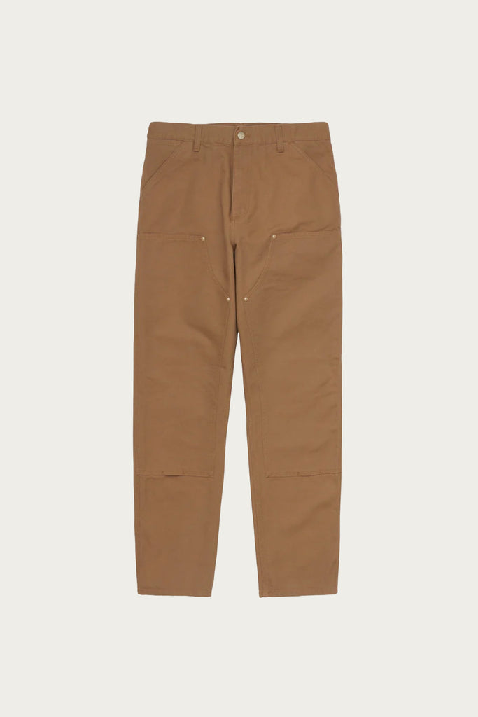 Carhartt Work In Progress - Double Knee Pant - Rinsed Hamilton Brown - Canoe Club