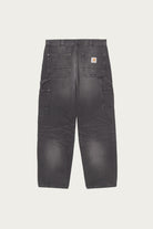 Carhartt Work In Progress - Double Knee Pant - Black Grind Wash - Canoe Club