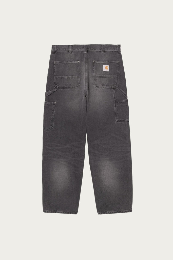 Carhartt WIP Double Knee Pant | Black Grind Wash | Canoe Club