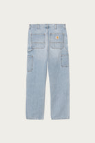 Carhartt Work In Progress - Double Knee Pant - Blue Heavy Worn Bleached - Canoe Club