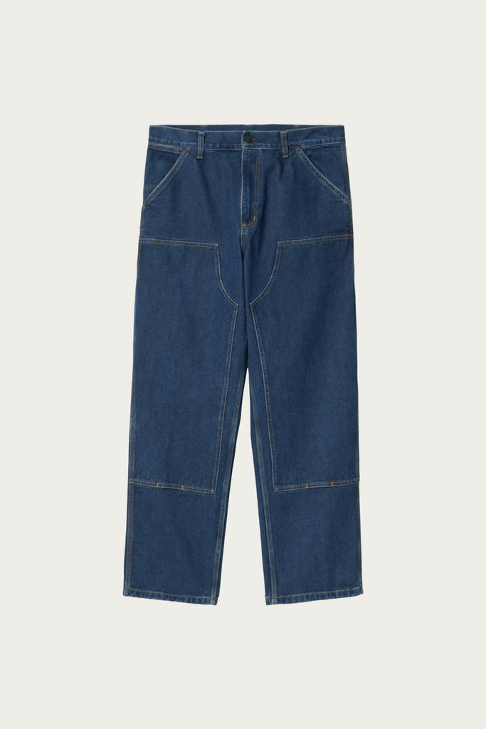 Carhartt Work In Progress - Double Knee Pant - Blue Stone Washed - Canoe Club