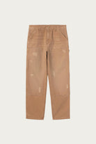 Carhartt Work In Progress - Double Knee Pant - Hamilton Brown Grind Wash - Canoe Club