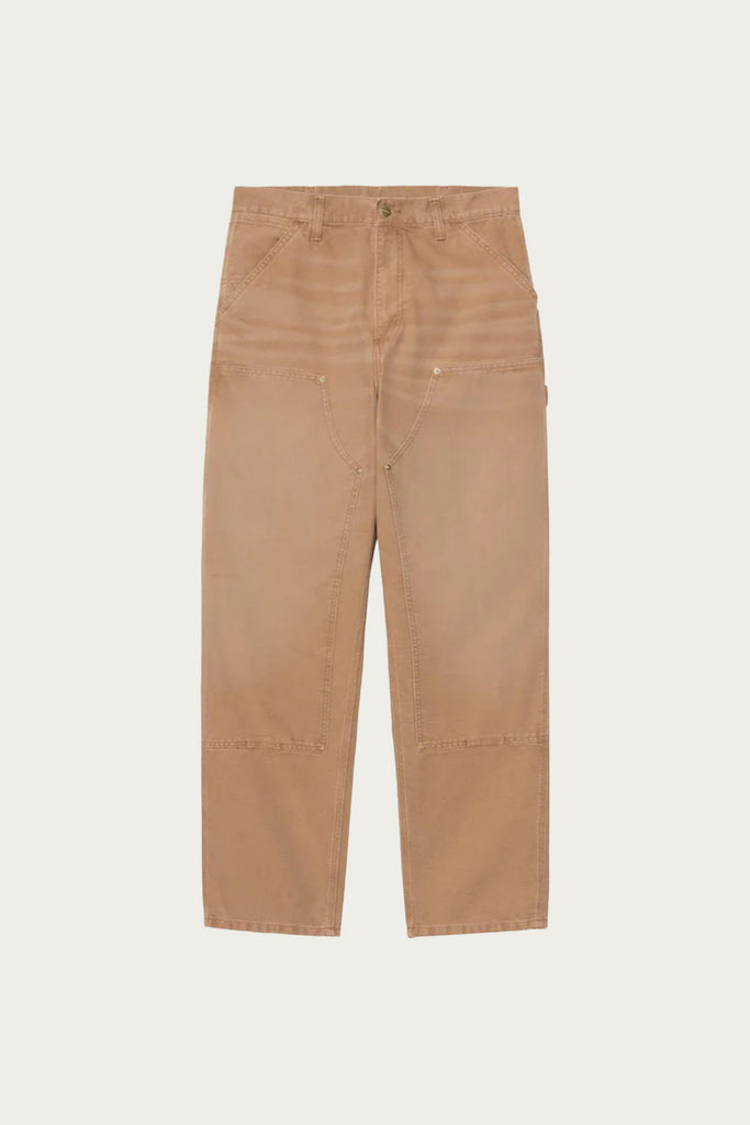 Carhartt Work In Progress - Double Knee Pant - Hamilton Brown Stone Canvas - Canoe Club