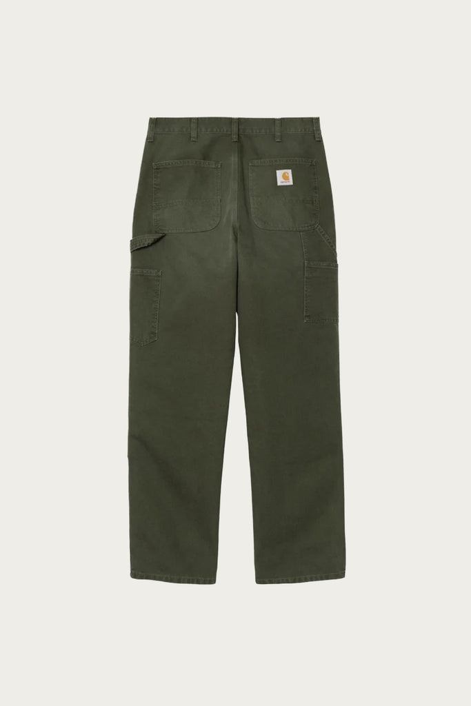 Carhartt Work In Progress - Double Knee Pant - Olive Stone Canvas - Canoe Club