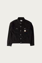 Carhartt Work In Progress - Everson Trucker Jacket - Everson Print/Black Palisander Garment Dye - Canoe Club