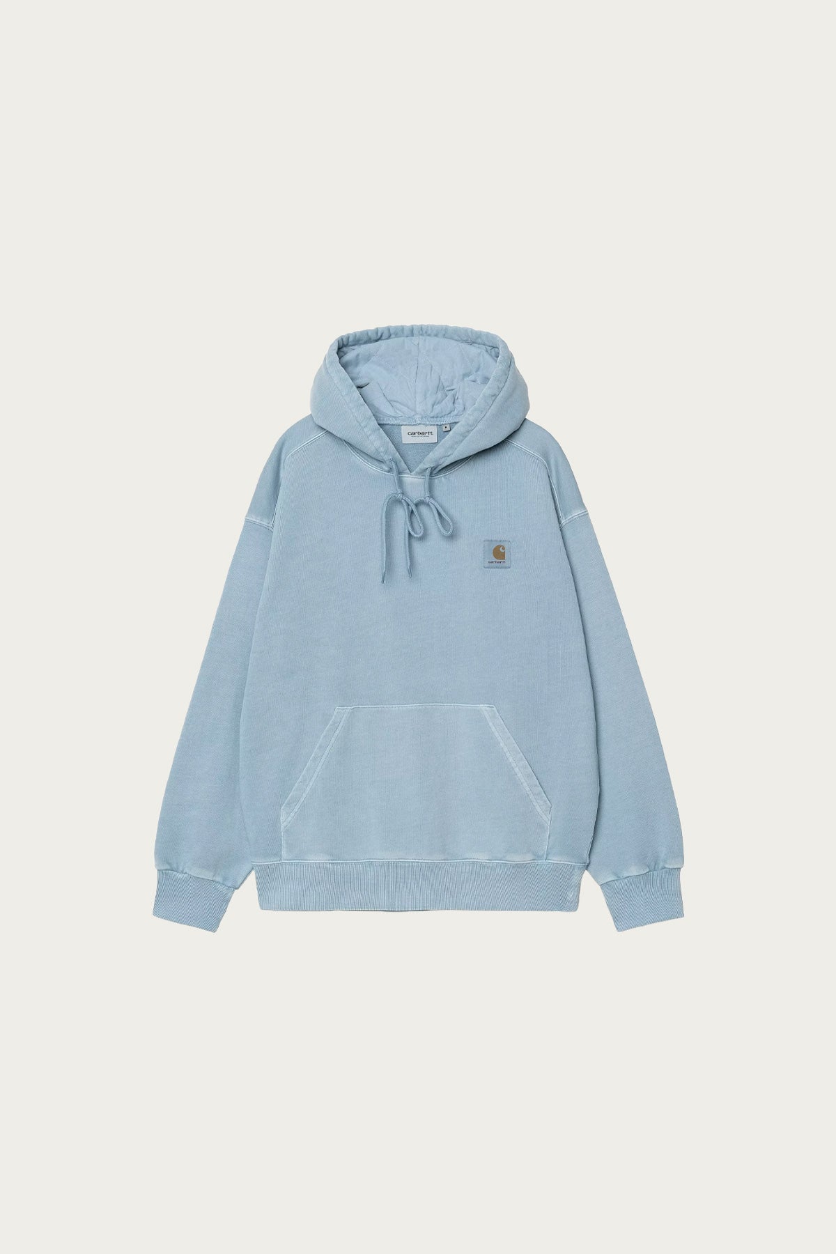 Carhartt Work In Progress - Hooded Nelson Sweat - Clay Blue Garment Dyed - Canoe Club