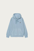 Carhartt Work In Progress - Hooded Nelson Sweat - Clay Blue Garment Dyed - Canoe Club