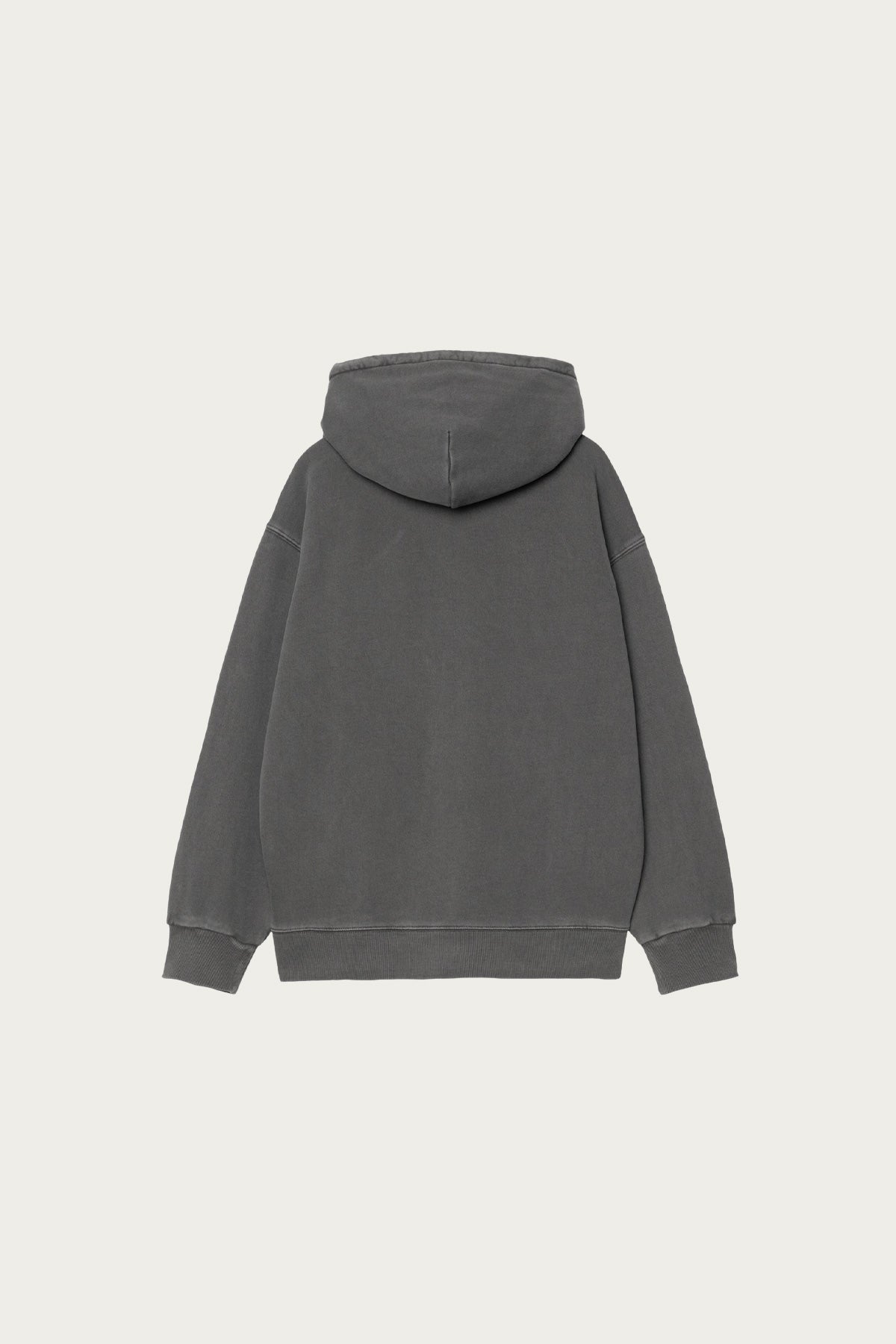 Carhartt Work In Progress - Hooded Nelson Sweat - Graphite Garment Dyed - Canoe Club
