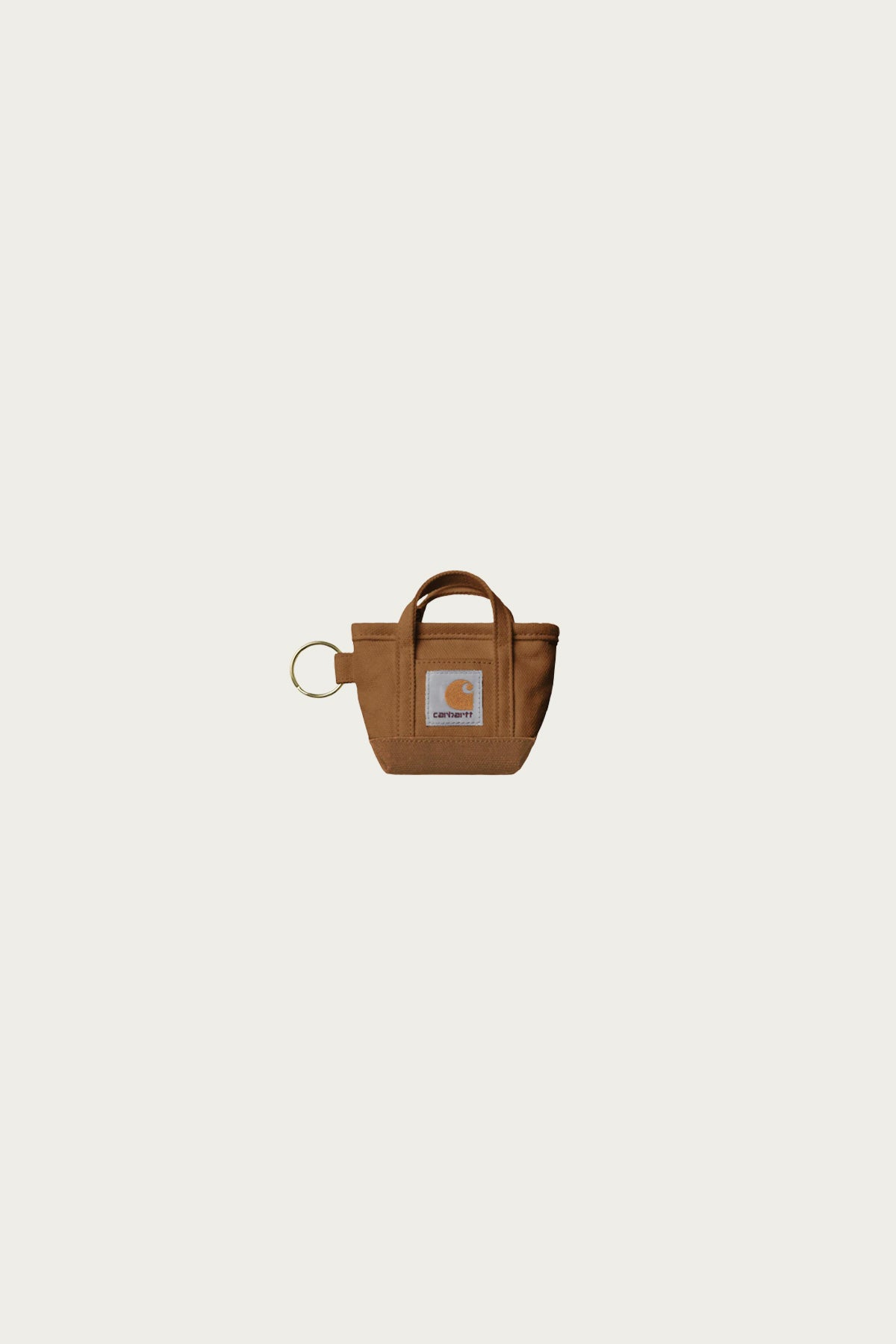 Carhartt Work In Progress - Mini Tote Bag Keychain - Hamilton Brown - Canoe Club