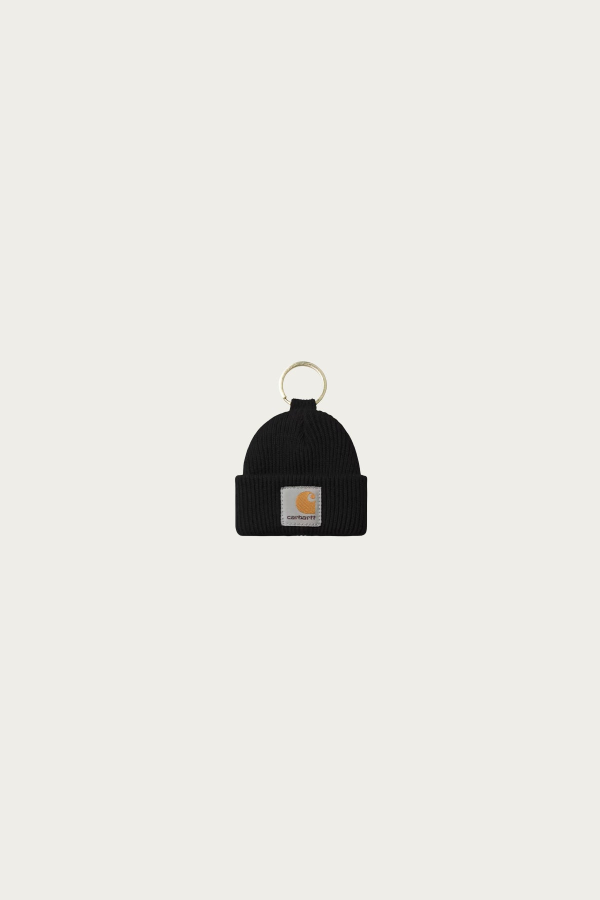 Carhartt Work In Progress - Mini Watch Hat Keychain - Black - Canoe Club