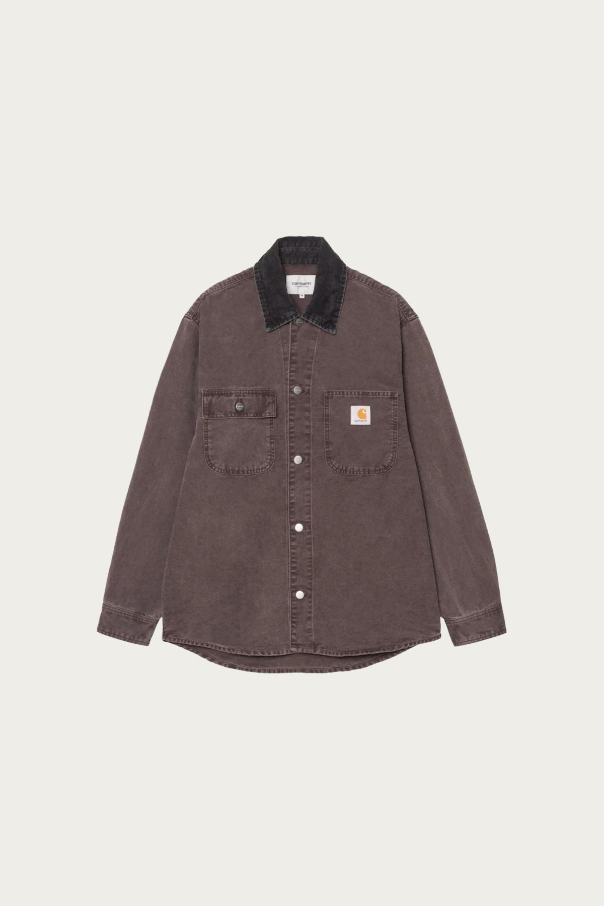 Carhartt Work In Progress - Mitch Shirt Jacket - Palisander/Black Dusky Canvas - Canoe Club