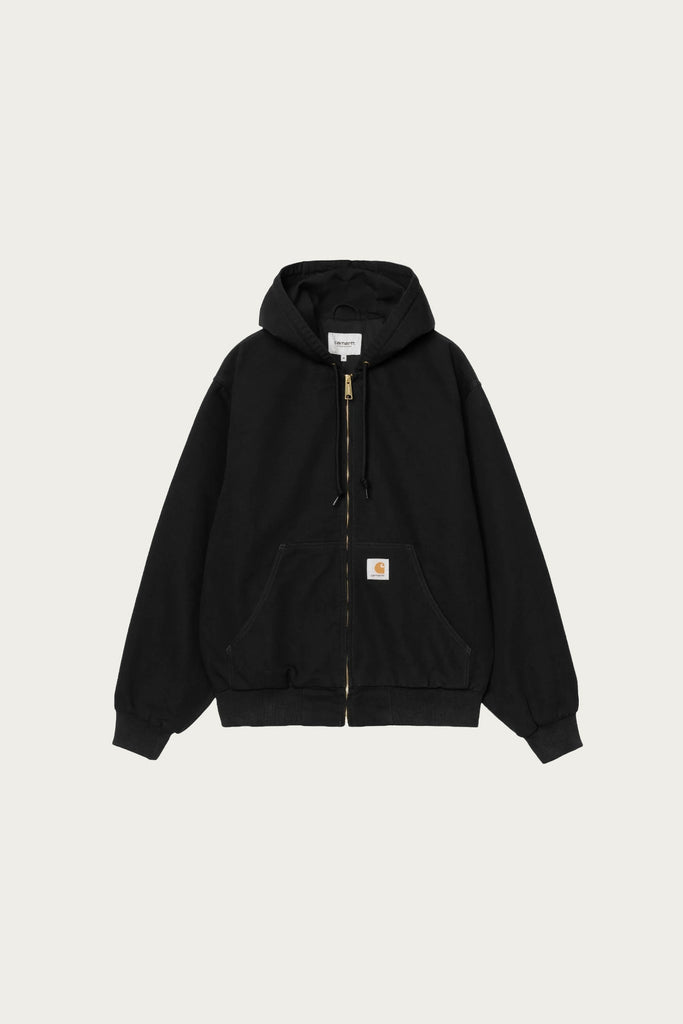 Carhartt Work In Progress - OG Active Jacket - Black Rinsed - Canoe Club