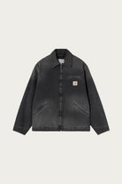 Carhartt Work In Progress - OG Detroit Jacket - Black Grind Wash - Canoe Club
