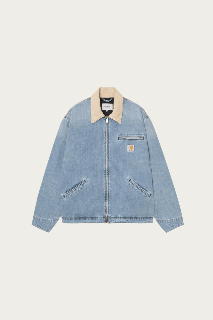 Carhartt WIP OG Detroit Jacket | Blue/Dusty Hamilton Brown Burst