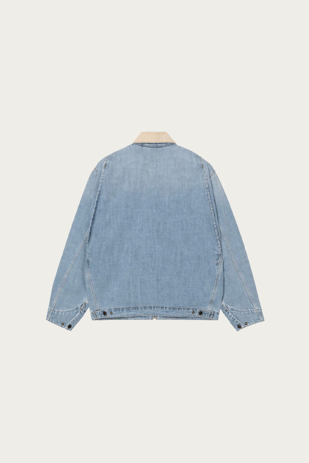 Carhartt Work In Progress - OG Detroit Jacket - Blue/Dusty Hamilton Brown Burst Washed - Canoe Club