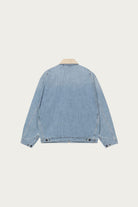 Carhartt Work In Progress - OG Detroit Jacket - Blue/Dusty Hamilton Brown Burst Washed - Canoe Club
