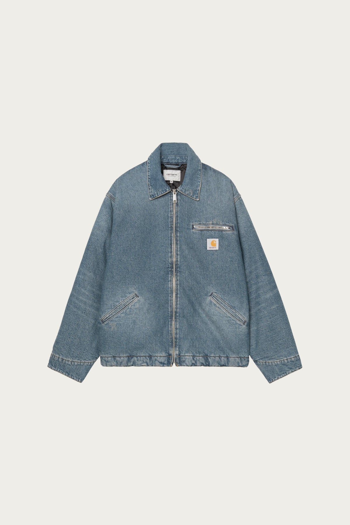 Carhartt Work In Progress - OG Detroit Jacket - Blue Grind Wash - Canoe Club