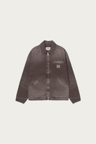 Carhartt Work In Progress - OG Detroit Jacket - Tobacco Destroyed Wash - Canoe Club