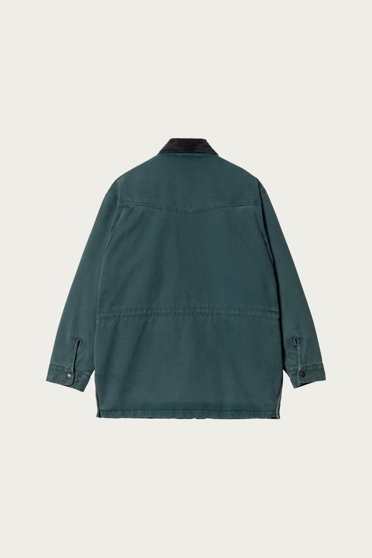 Carhartt Work In Progress - OG Santa Fe Coat - Deep Lagoon/Black Stone Canvas - Canoe Club