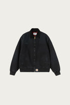 Carhartt Work In Progress - OG Santa fe Jacket - Black/Black Grind Wash - Canoe Club