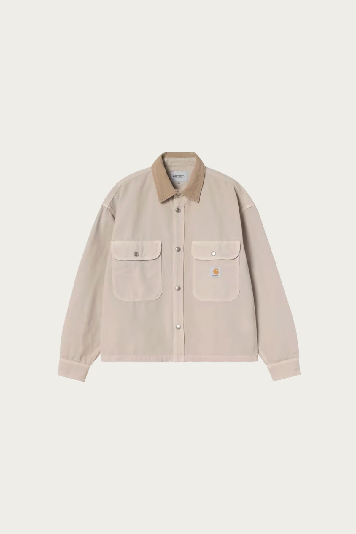 Carhartt Work In Progress - Prescott Shirt Jacket - String/Leather Garment Dyed - Canoe Club