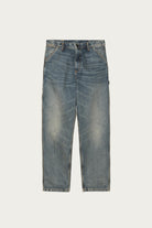 Carhartt Work In Progress - Single Knee Pant - Blue Worn Used Wash - Canoe Club
