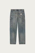 Carhartt Work In Progress - Single Knee Pant - Blue Worn Used Wash - Canoe Club
