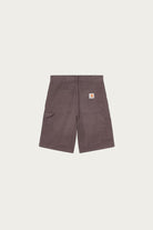 Carhartt Work In Progress - Single Knee Short - Shale Stone Canvas - Canoe Club