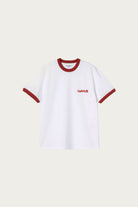Carhartt Work In Progress - S/S Ip Ringer T-Shirt - White/Red/Red - Canoe Club