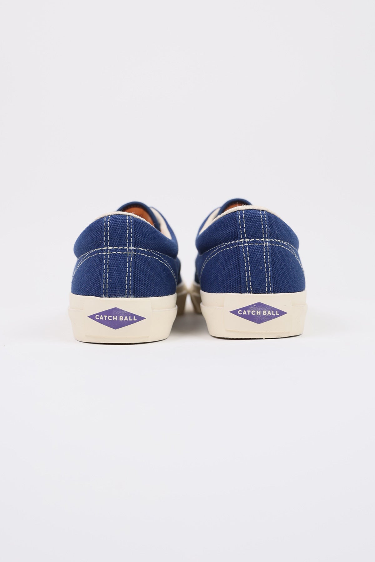 CATCH BALL Original Plus Picnic Low Canvas Sneaker - Navy Blue | Garmentory