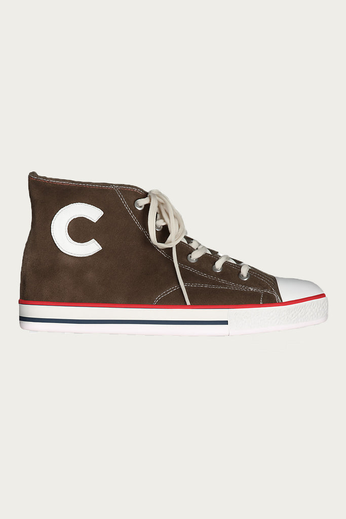 Catch Ball - B-01 - High Suede Dark Brown - Canoe Club
